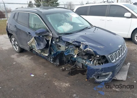 2021 Jeep Compass Limited 4X4 z USA, uszkodzony, nr VIN 3C4NJDCB8MT525906